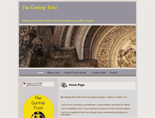 Tablet Screenshot of guntriptrust.com